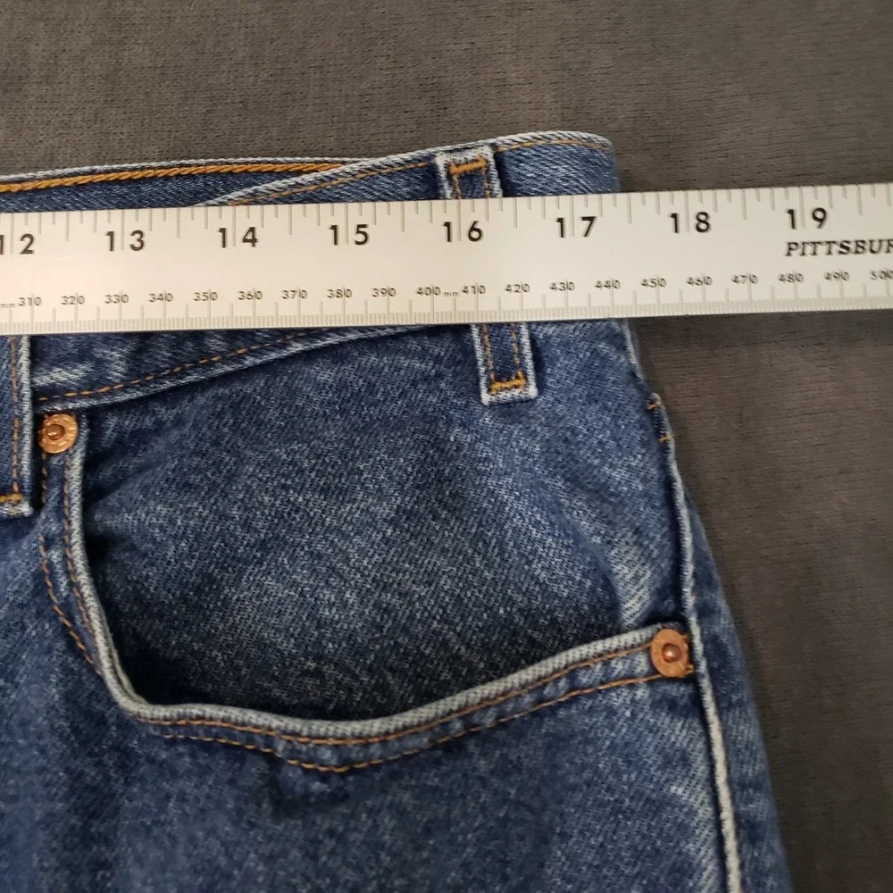Levis 505 Jeans Mens Size 36x23 Hemmed Red Tab‎ Short